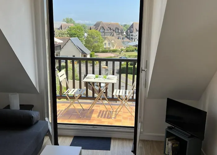 2 Pieces En Bord De Avec Acces Direct A La De Cabourg, Proche Thalassotherapie - Fr-1-487-336 * 꺄부흐